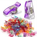 Multi-Color Sewing Clips Box  – Stronghold Fabric, Leather & DIY Craft Clips | Durable Binding Clips for Crafting. 