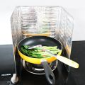 Kitchen Cleaning Tools Stove Oil-Proof Splash Guard Board Article for The Kitchen Removable Cooking Frying Oil Gas Kitchenware. 
