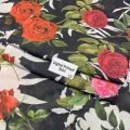 Digital Printed 3 Pcs Unstitched Fancy Lawn Suit in Floral Black Color , Digital Printed Lawn Shirt and Trouser, Embroidered Digital Printed Lawn Khaadi Dupatta ,Foe Ladies ,Girls and Women,Latest Summer Lawn Collection. 