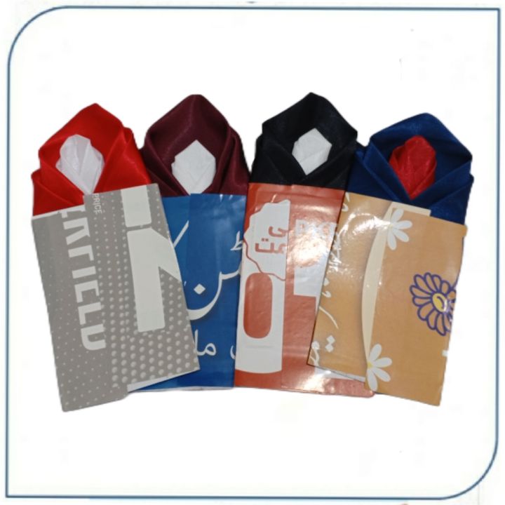 Pack of 4 Pocket square / Coat Pocket Rumal