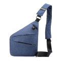Men's High Quality Fashion Trends Bags Multifunctional Crossbody Shoulder Bag Solid Color New Messenger Bag Portable Chest Bag. 