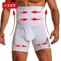 Men Slimming Body Shaper Waist Trainer High Waist Shaper Control Panties Compression Underwear Abdomen Belly Shaper Shorts. 