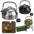 Stainless Steel Kettle 0.8L Portable Ultra Light Hiking Kettle Outdoor Coffee Pot Travel Camping Teapot Multifunctional Cookware. 
