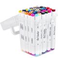 Baile 36 Colors Art Markers Set, Dual Tips Permanent Artist Coloring Drawing Markers Pen. 