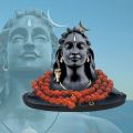 Adiyogi Lord Shiv Statute For Car Home And Office Pooja And Decor To Touch Of Spritual Significance Elegance Wisdom Prosperity Auspicious Beginnings Symbolizing On According To Isha Foundation Coimbatore - 15'×7'×16'cm. 