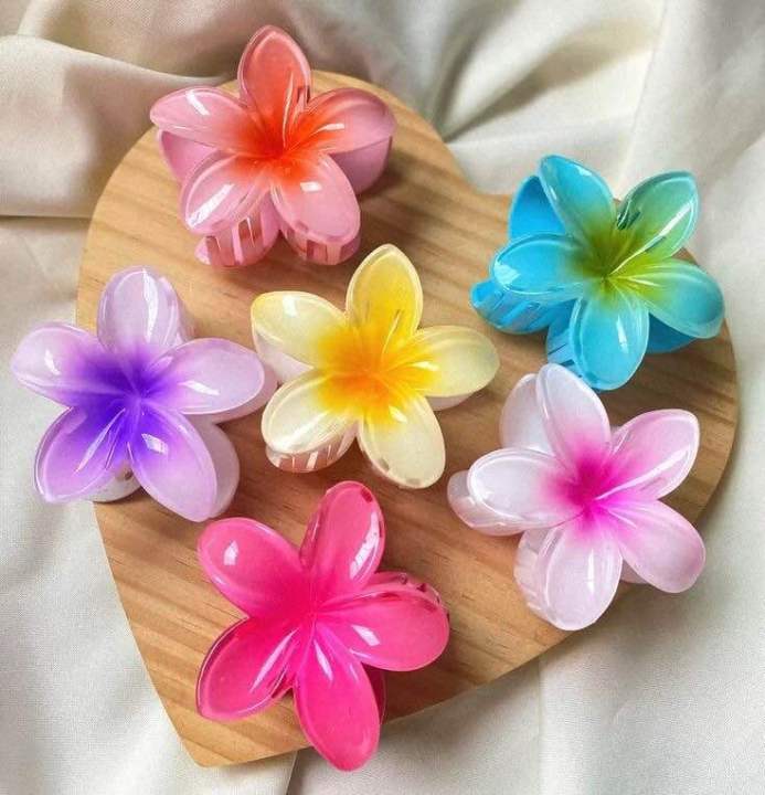 Viral Flower Catcher Buydontbye Hairclaw Korean Fashion For Girls & Women Hair Accessories