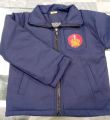 Navy blue school uniform jacket. 