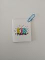 Eid Mubarak (a) Mini Cards - Pack of 5 - Size (5 x 5) cm. 