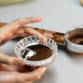 1Pc Universal Coffee Tamper & Distributor - Food Grade ABS Espresso Tool, Rotary Powder Dosing Ring for Moka Pot Leveler.