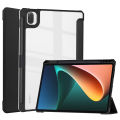 360 ° rotating clear back flip case cover Xiaomi pad 5/pad 6 with pen holder use for Xiaomi pad 5 / Xiaomi pad 6 luxury leather case Smart with pencil holder (11.0). 