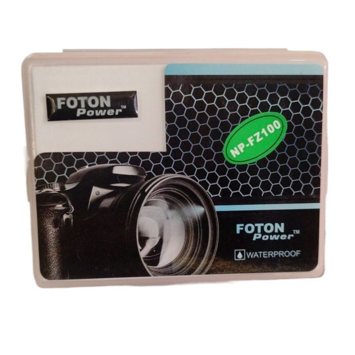 Foto Power (8900Mah) NP-FZ100 Battery for Sony A7 III, A7R III, A7R IV, A9, Alpha 9, A7R3 Cameras