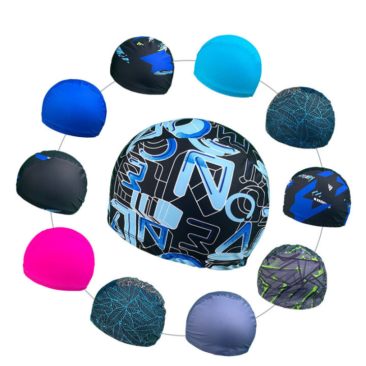 Swim%20Cap%20Men%20And%20Women%20Breathable%20High%20Elastic%20Cloth%20Swim%20Cap%20Color%20Comfortable%20No%20Cut%20Children's%20Swim%20Cap%20Universal%20-%20Image%206