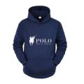 Polo Sport Classic Black Hoodie Men's Casual Sports Pure Cotton Hoodie Fashion Horse Logo Printed Hoodie. 