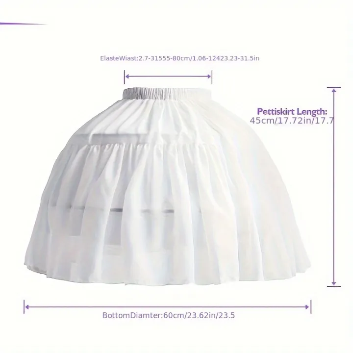 Women%20Girls%20Ruffled%20Short%20Petticoat%20Solid%20Fluffy%20Bubble%20Tutu%20Skirt%20Puffy%20Half%20Slip%20Prom%20Crinoline%20Underskirt%20No%20Hoop%20-%20Image%203