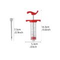 Syringe  Needle Marinade Roast Meat Seasoning Device Steak Roast Sauce Syringe. 