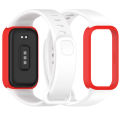 For Xiaomi Band 9 active strap Silicone Watch Strap Two-Color Smart Watchband Replacement Bracelet for Redmi mi band 3 strap. 