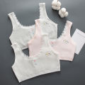 Girls Bra Student Developmental Girls Cotton Underwear For 10-12-15 Years Old Junior High School Girls Small Vest Bra. 