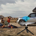 For Starlink Mini Plastic Tripod Mount Adapter - Fixed 1/4" Device Holder with Stable Tripod Base, Compatible with Dish Mounts. 