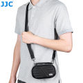 JJC Carrying Camera Case for  Osmo Action 6  PowerShot V1 V10 G7X Mark III  X Half Camera Storage Bag with Strap. 