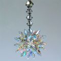 1PC Sparkling Glass Suncatcher Crystal Star Hanging Ornament for Window & Office Decor - Ideal Anniversary for Her/Him.