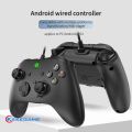 Wired Game Controller for PC PS3 Android TV-BOX Gamepad Joypad with Hall Trigger Dual Vibration Programmable Keys Turbo Button. 