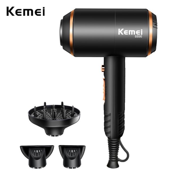 Kemei Powerful Electric Hair Dryer with Overheat Protection System New ...