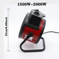 3500W Portable Ceramic Electric Space Heater 2500W Thermostat Air Warmer Radiator Room Fast Heat Auto Shut-Off Safety 1500KW. 