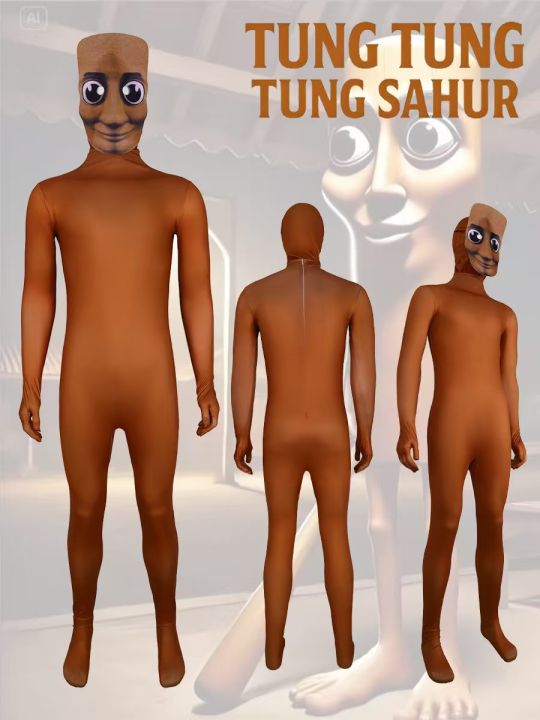 Tung%20Tung%20Tung%20Sahur%20Adult%20Cosplay%20%20Cartoon%20Jumpsuit%20Bodysuit%20Halloween%20Carnival%20Party%20Costume%20-%20Image%202