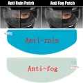 Motorcycle Helmet Clear Anti-Fog Rainproof Film Helmet Lens Durable Nano Coating Sticker Moto Safety Driving Helmet Accessories. 