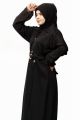 front open coat abaya with pockets stylish and unique. 
