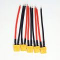 5/10 Parallel Connector for XT60 Plug and Socket Battery with Silicone Flexible Cable 14AWG 10cm RC LiPo Battery Motor.