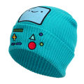 New Cartoon Adventure Time Casual Beanies For Women Men Hip Hop Beanie Hat Lovely Warm Knitted Skull Bonnet Gorros Ski Skullies. 
