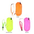 Swimming Buoy Float Air Dry Bags PVC Safety Inflatable Water Sport Floating Bag with Large Air Filling Nozzle 48x29cm. 