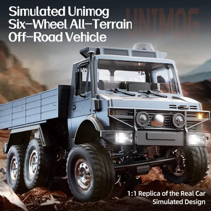 C8823%201/18%20Off-road%20RC%20Car%202.4G%20Remote%20Control%20Six-Wheel%20Vehicle%20Climbing%20Transport%20Rescue%20Crawler%20Model%20Toys%20for%20Children%20-%20Image%202