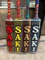 SAKI Player addition coconut Bat 2024 Tape Ball Cricket Bat Original. 