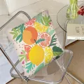 Lemon Pillow Case Square Pillow Bedroom Sofa Leisure Comfort Cushion Car Living Room Home Decoration 40X40. 
