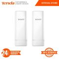 Tenda O3 v2 5KM Long Distance P2P Outdoor CPE | IP64 Waterproof | 12dBi Antenna | 6KVA Lightning Protection | WISP | AP. 