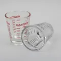 1Pc 30 ML Glass Measuring Cup With Scale Shot Glass Liquid Glass Ounce Cup. 