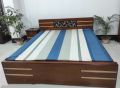 Canadian Solid Oak Wood Bed/ Stylish and High Quality Flores Bed King Size. 