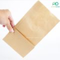 Brown Kraft expandable side gusset bag French Fries bag stand up bread pouch (50 pcs/pack)-acplusglobal. 