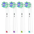 Cross Action Toothbrush Heads Compatible with Oral B Electric Toothbrush, Replacement Brush Head for OralB 1000 100 1500 500 300. 