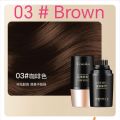 Natural Waterproof Long-lasting Hair Loss Concealer Hairline Shadow Pigment Covering Gray Hair Dye. 