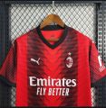 AC Milan Premium Quality New Update Jersey 2024(Fan Addition)  From Arshi Super Shop. 