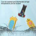 Baby Silicone Teether Toys Remote Control Shape Teether Rodent Gum Pain Relief Teething Toy Kids Sensory Educational Healthcare. 