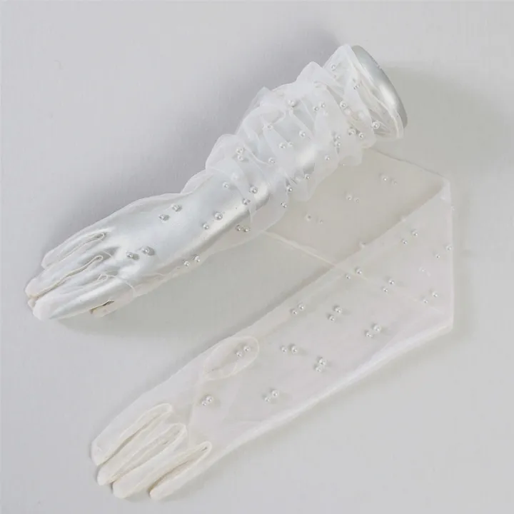 55%20cm%20Transparent%20Wedding%20Gloves%20Pearls%20Long%20Elbow%20Mittens%20Mesh%20Arm%20Covers%20Women%20Party%20Bridal%20Dress%20Accessories%20Photo%20Props%20-%20Image%207