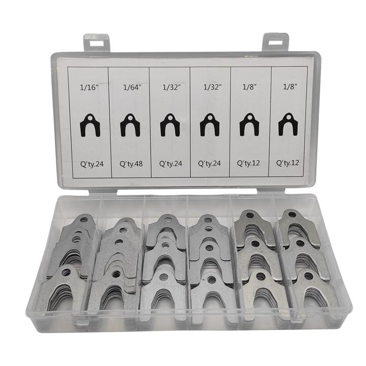 Machine Alignment Shims Kit 144 Auto Alignment shim Alignment Shims Assortment Set with Storage Box ...
