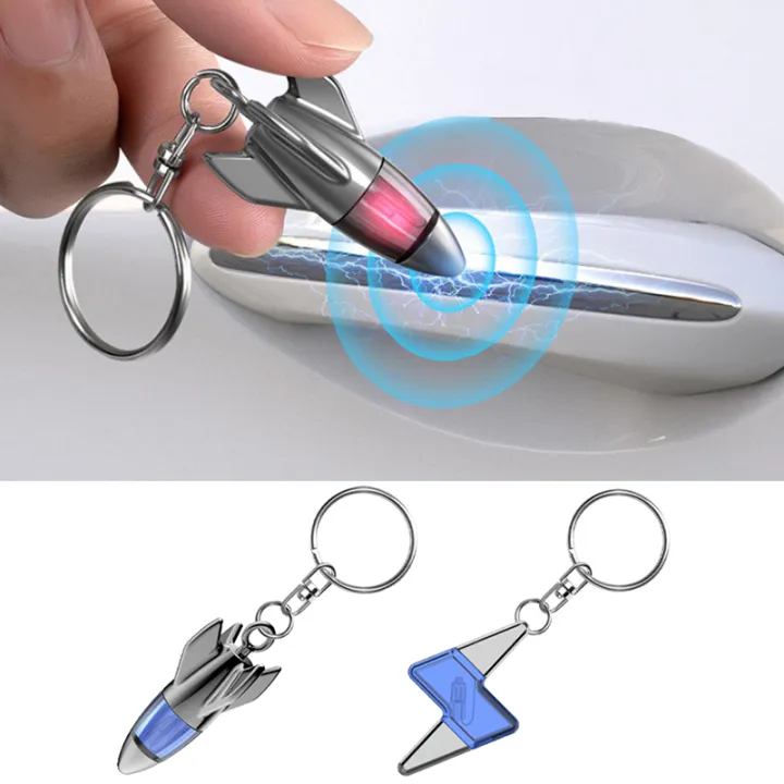 Eliminator Key Chain 2026 Car Static Eliminator Discharger Keychain Pendant Novel Rocket ...