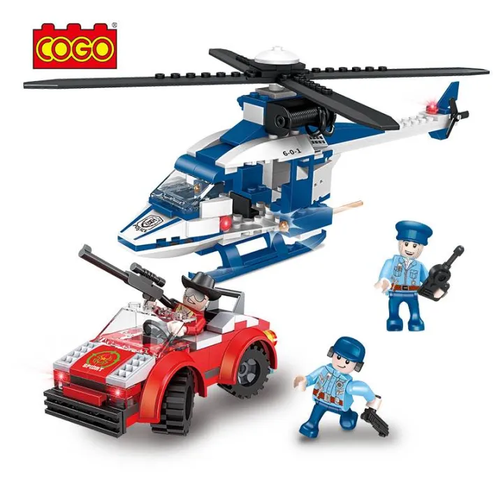 Police%20block%20helicopter%20and%20Car%20Cogo%20lego%20set%20229%20PCs%20-Action-Packed%20Fun!%20-%20Image%203