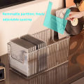 CD disc rack desktop disc black vinyl record magnetic tape display storage rack collection storage album storage box. 