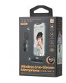 Wireless K02 IPhone Live- stream microphone. 